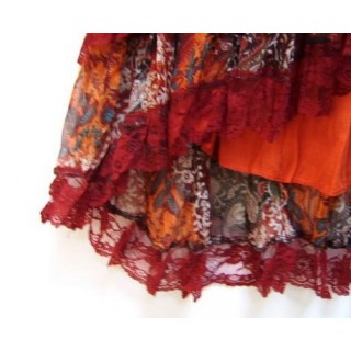 Flamenco Skirt in 2 colours (9 to 13 years) -- £3.50 per item - 6 pack